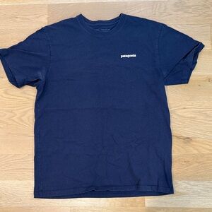 Patagonia Men's Dark Blue Short Sleeve Tee
